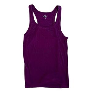 WOMENS EXTRA LARGE PURPLE TANK LOFT LOOSE FIT